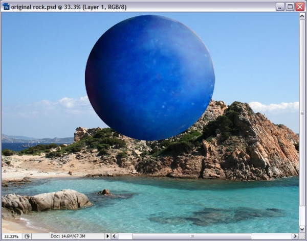 Creation of Blue Moon: Step 4
