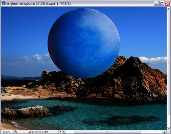 Creation of Blue Moon: Step 5