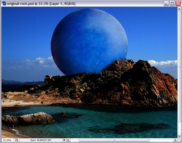 Creation of Blue Moon: Step 6