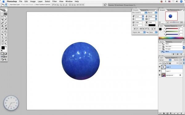 Creation of I m in Love: Step 2