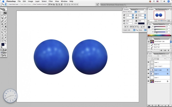 Creation of I m in Love: Step 3