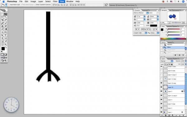 Creation of I m in Love: Step 11