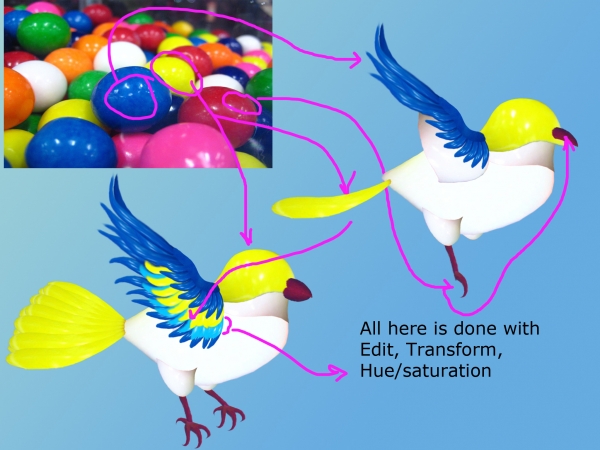 Creation of Gumballs Garden: Step 2