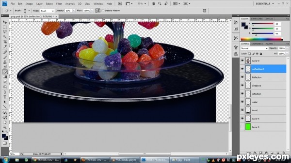 Creation of All-flavored fountain: Step 5