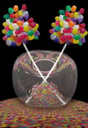 Gumdrop Flower Vase