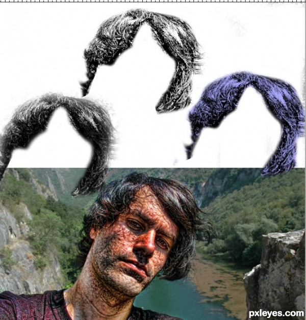 Creation of Above the Valley: Step 1
