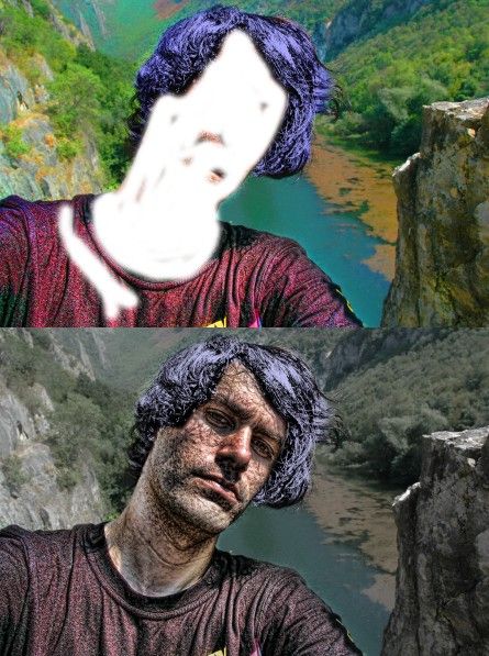 Creation of Above the Valley: Step 2