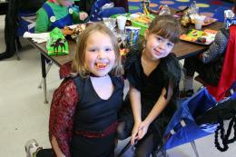 School halloween party