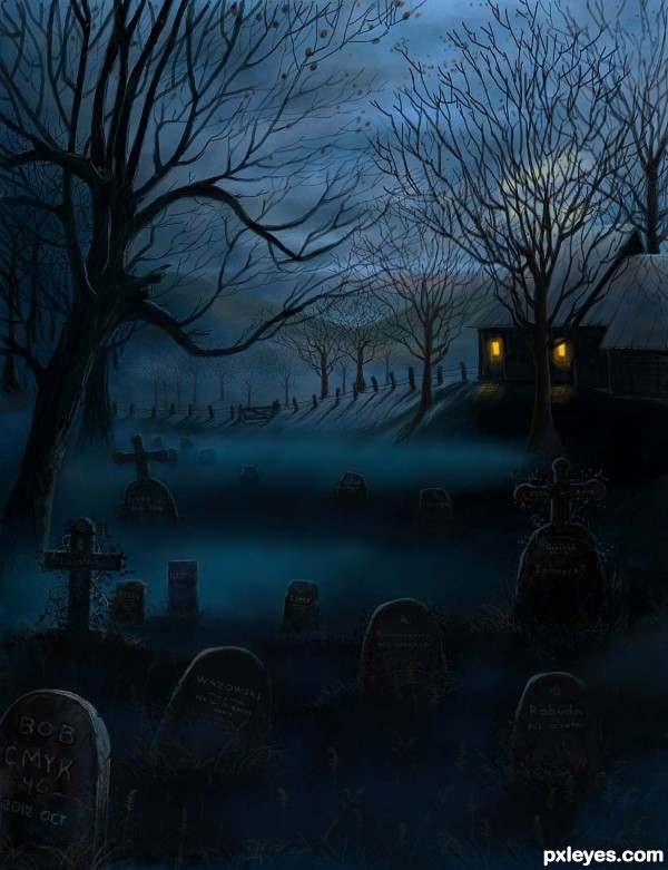 Creation of Ghosts of Halloween: Step 8