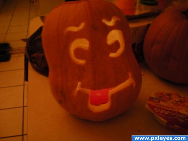 Peanut Head Pumpkin