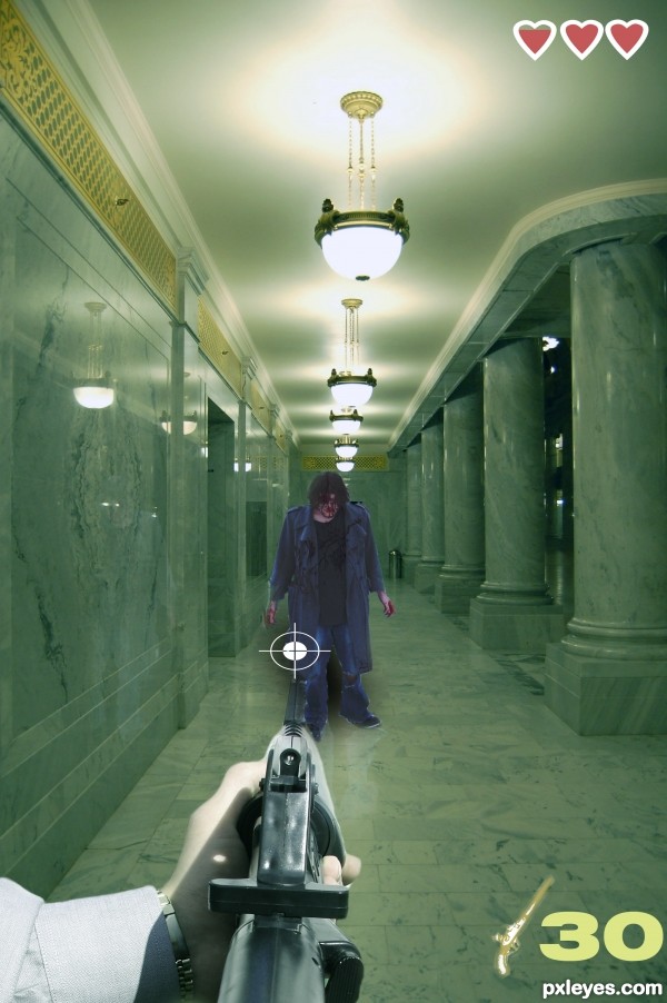 Creation of Hallway_FPS: Final Result