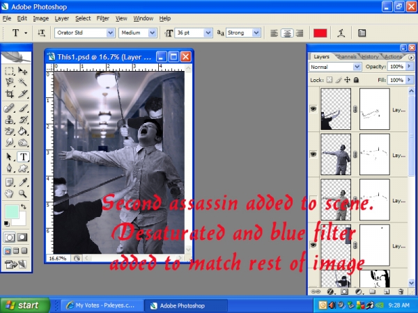 Creation of Assassins: Step 6