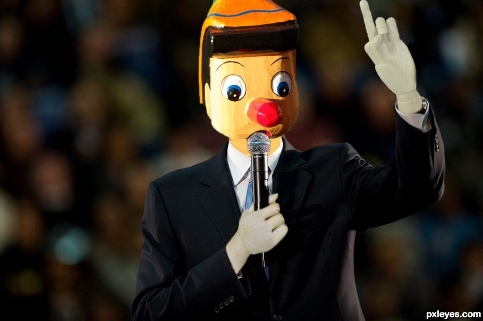 Pinocchio Runs for President