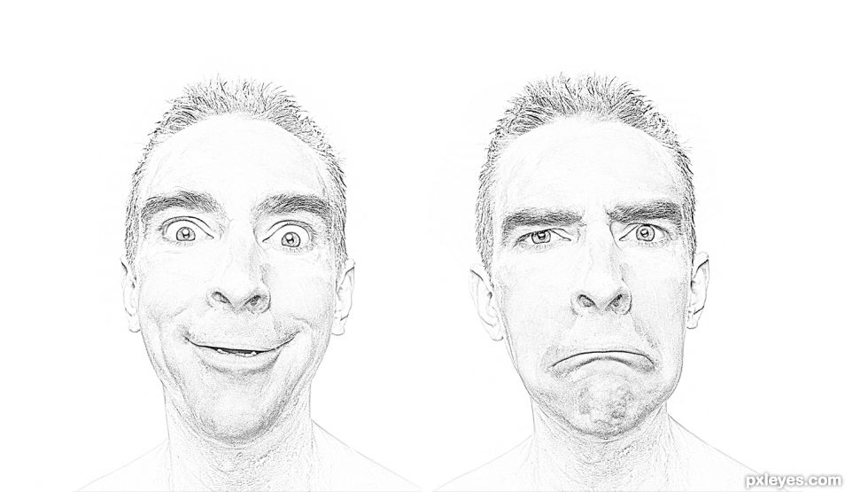 Creation of Caricature expressions: Step 2
