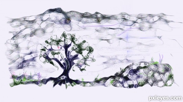 abstract tree