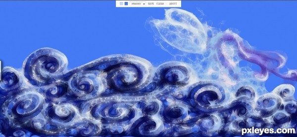 Creation of fairy in the sky: Step 6