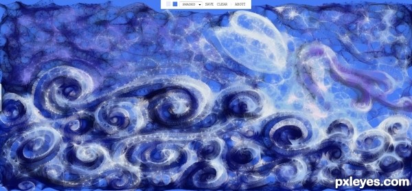 Creation of fairy in the sky: Step 7