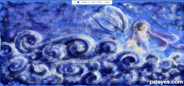 Creation of fairy in the sky: Step 8