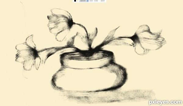 Creation of Floral Harmony: Step 2