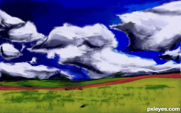 Creation of Landscape: Step 2