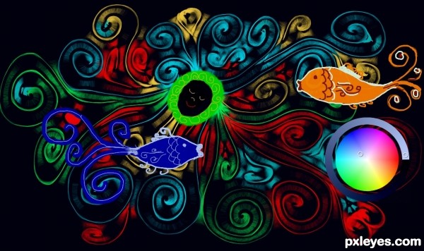 Creation of Abstract Harmony: Step 3
