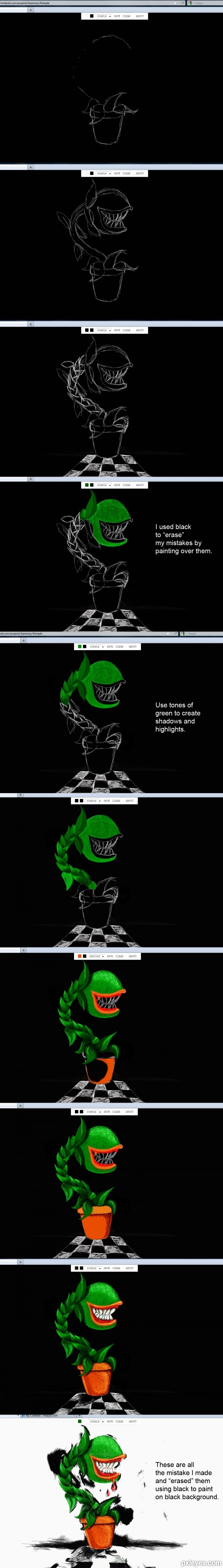 Creation of Feed Me....: Step 1