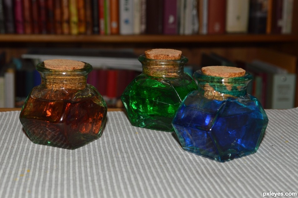 Potion bottles