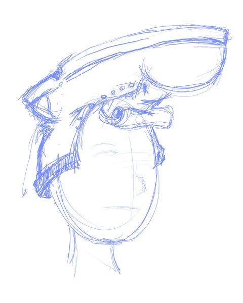 Creation of boot hat: Step 1