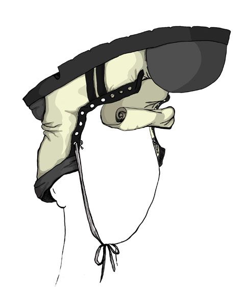 Creation of boot hat: Step 4