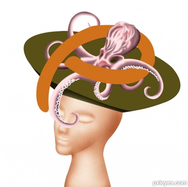 Creation of Sea Hat: Step 8