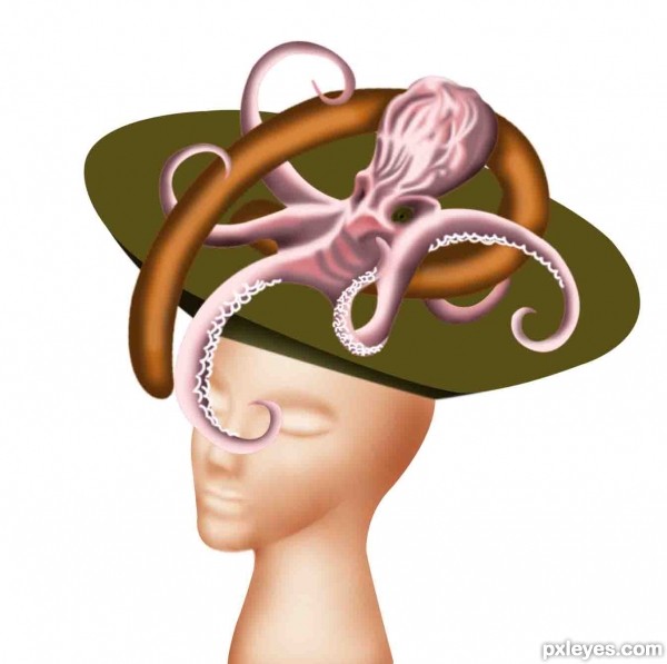 Creation of Sea Hat: Step 9