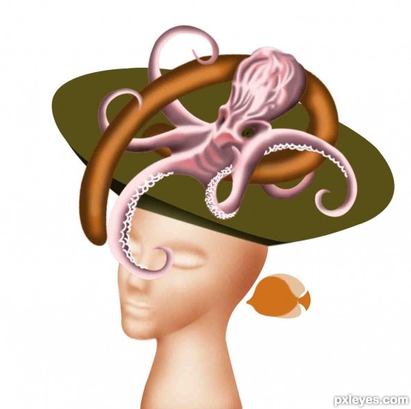 Creation of Sea Hat: Step 10