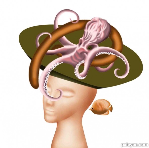 Creation of Sea Hat: Step 11