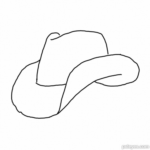 Creation of cowboy: Step 1