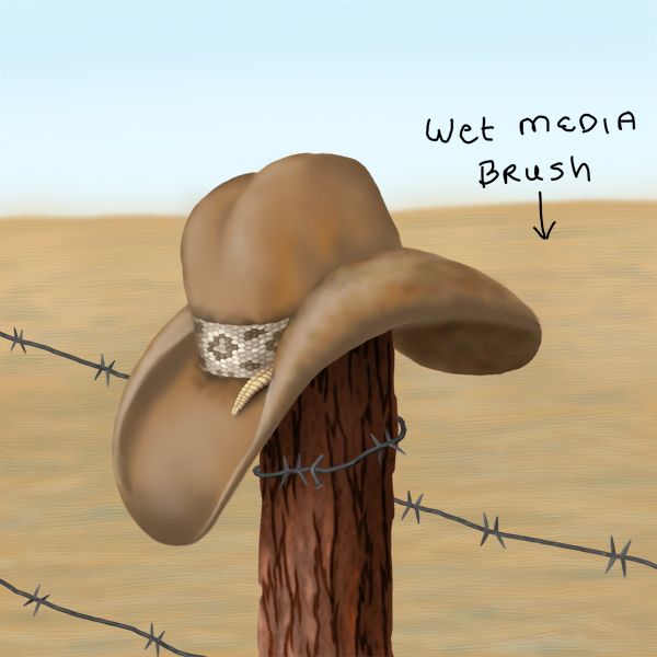 Creation of Cowboy Hat Stand: Step 7