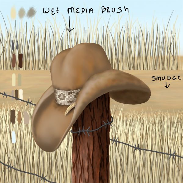 Creation of Cowboy Hat Stand: Step 8