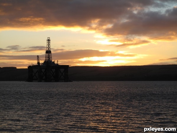 Creation of Cromarty Firth: Step 1