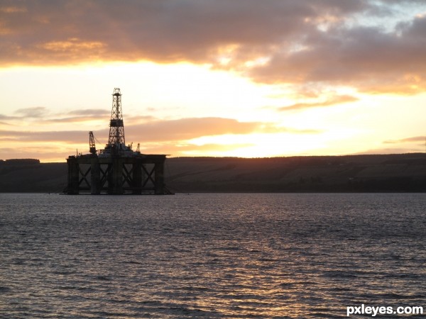 Creation of Cromarty Firth: Step 3