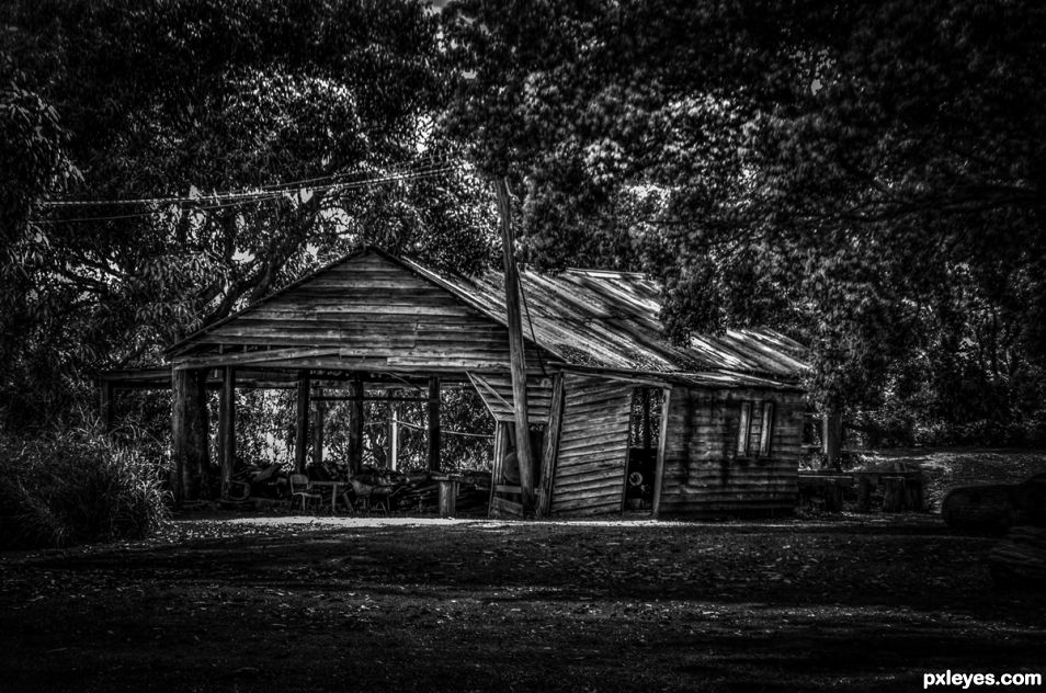 Old sawmill, Aspley, Australia.