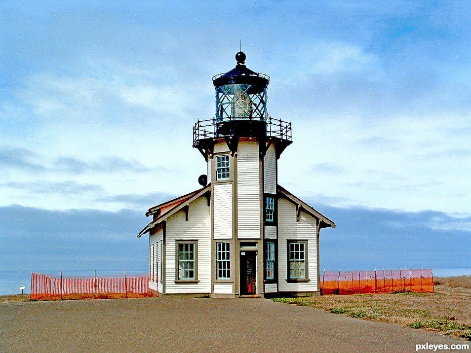 Creation of Lighthouse @ Point Reyes: Step 0