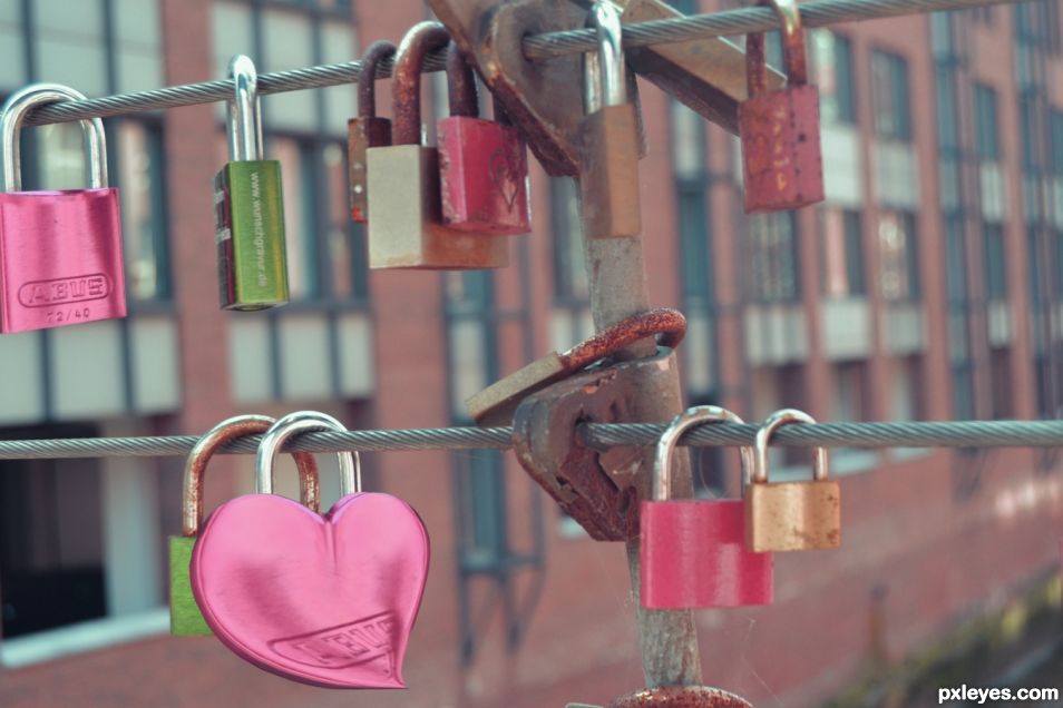 in the PINK lock