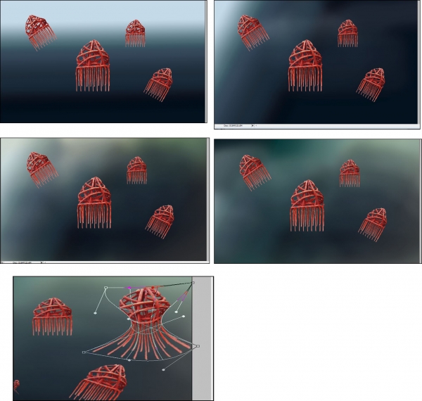 Creation of JellyFish: Step 4