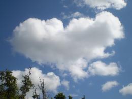 Heart in the sky!!