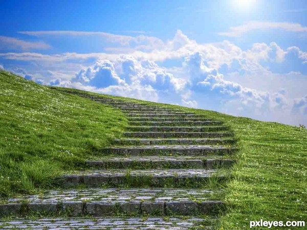 Creation of Heaven is a place...: Step 3