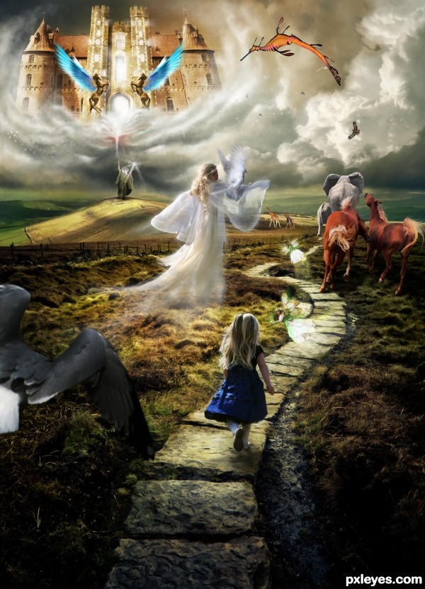 Creation of Heaven can't wait: Step 13