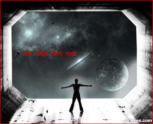 Creation of Oh What a Heavenly Light: Step 5