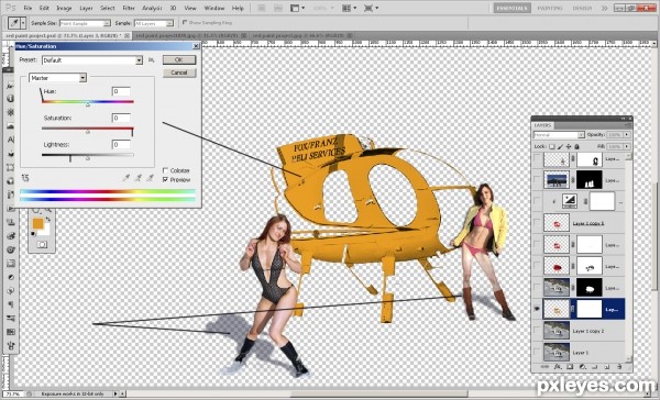 Creation of Franz's True Passions : Step 1