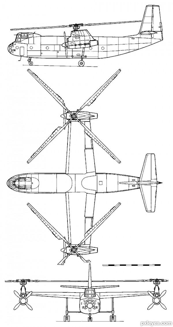 Creation of Kamov KA-22: Step 1