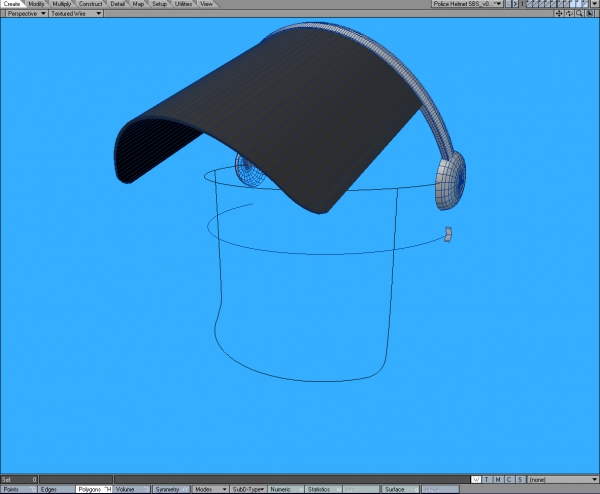 Creation of Riot helmet: Step 2