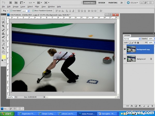 Creation of (Very) ancient olympic sport: Step 1